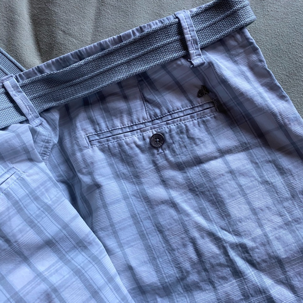 Calvin Klein plaid shorts